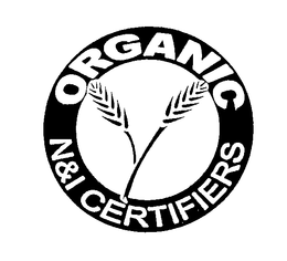 ORGANIC N&I CERTIFIERS trademark
