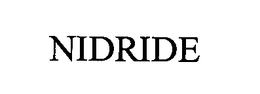 NIDRIDE trademark