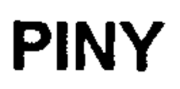PINY trademark