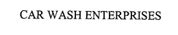 CAR WASH ENTERPRISES trademark