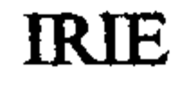 IRIE trademark