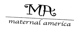 MA MATERNAL AMERICA trademark