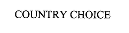 COUNTRY CHOICE trademark