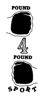 POUND 4 POUND SPORT trademark