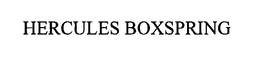 HERCULES BOXSPRING trademark