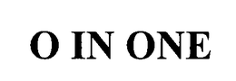 O IN ONE trademark