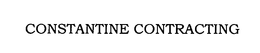 CONSTANTINE CONTRACTING trademark