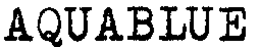 AQUABLUE trademark