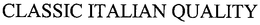 CLASSIC ITALIAN QUALITY trademark