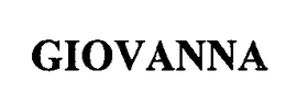 GIOVANNA trademark