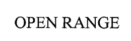 OPEN RANGE trademark