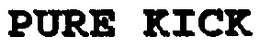 PURE KICK trademark