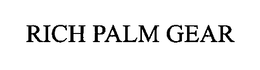 RICH PALM GEAR trademark
