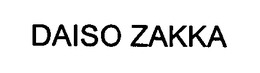 DAISO ZAKKA trademark