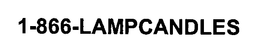 1-866-LAMPCANDLES trademark