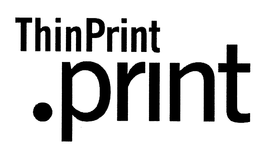 THINPRINT . PRINT trademark