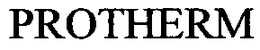 PROTHERM trademark