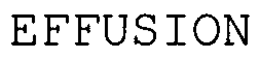 EFFUSION trademark