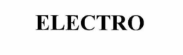 ELECTRO trademark