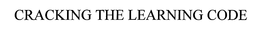 CRACKING THE LEARNING CODE trademark