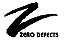 Z ZERO DEFECTS trademark