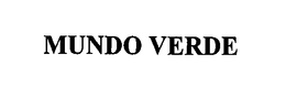 MUNDO VERDE trademark