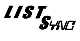 LIST SYNC trademark