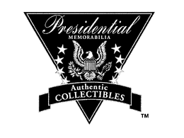 PRESIDENTIAL MEMORABILIA AUTHENTIC COLLECTIBLES trademark