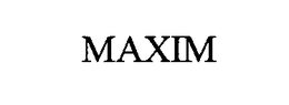 MAXIM trademark