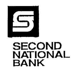 SNB SECOND NATIONAL BANK trademark