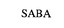 SABA trademark