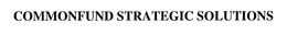 COMMONFUND STRATEGIC SOLUTIONS trademark