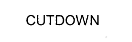 CUTDOWN trademark