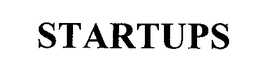 STARTUPS trademark
