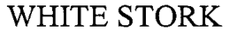 WHITE STORK trademark