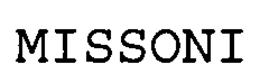 MISSONI trademark