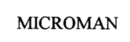 MICROMAN trademark