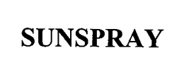 SUNSPRAY trademark