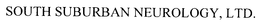 SOUTH SUBURBAN NEUROLOGY, LTD. trademark