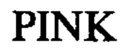 PINK trademark