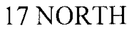 17 NORTH trademark