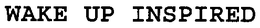 WAKE UP INSPIRED trademark