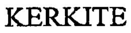 KERKITE trademark