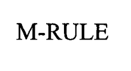 M-RULE trademark