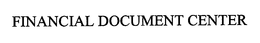 FINANCIAL DOCUMENT CENTER trademark