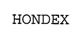 HONDEX trademark