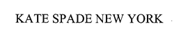 KATE SPADE NEW YORK trademark