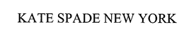 KATE SPADE NEW YORK trademark