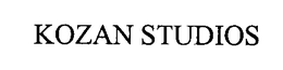 KOZAN STUDIOS trademark