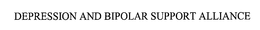 DEPRESSION AND BIPOLAR SUPPORT ALLIANCE trademark